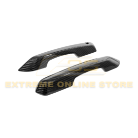 2024-Up Ford Mustang DRY CARBON FIBER Door Handle Cover - image 1