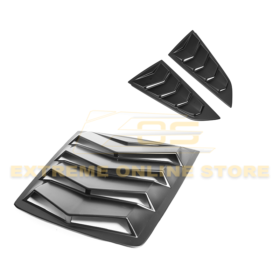 Extreme Online Store EOS Corvette C7 Side & Rear Window Louver Cover for C7 Corvette