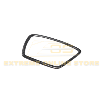 2021+ Mustang Mach-E DRY Carbon Fiber Steering Wheel Trim
