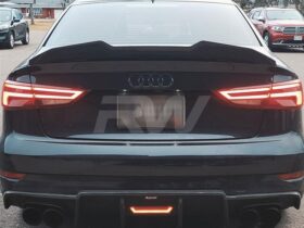 RW Carbon Audi 8V A3/S3/RS3 Carbon Fiber GTX Trunk Spoiler