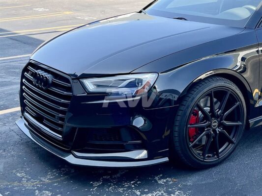 RW Carbon Audi 8v A3 S-Line/S3 Facelift Carbon Fiber GTX Front Lip