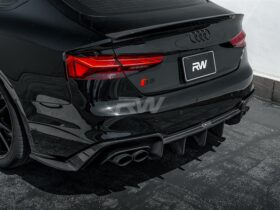 RW Carbon A5 S-Line S5 Coupe/Sportback CF Diffuser for Audi RS5 - Image 4