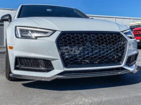 RW Carbon B9 A4/S4 GTX Front Lip Spoiler 17-19