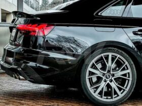 RW Carbon B9 A4 S-Line S4 Carbon Fiber Rear Diffuser - Image 3