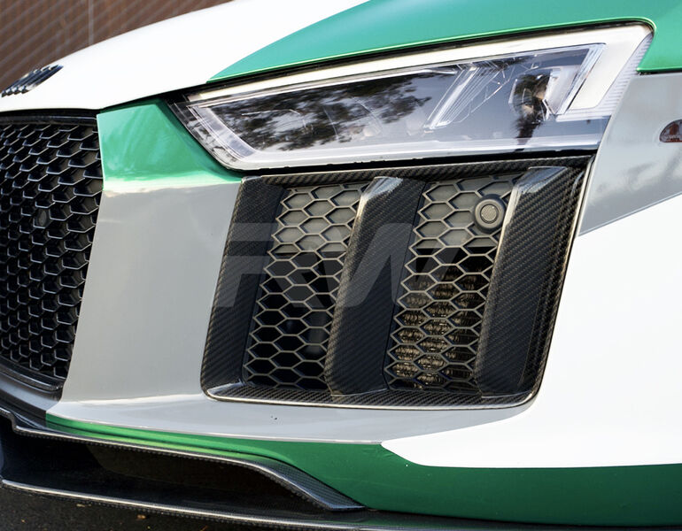 RW Carbon R8 4S Carbon Fiber Front Trim for C8 Corvette