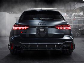 RW Carbon RS6 RS7 C8 Carbon Fiber Diffuser for Mustang EcoBoost - Image 2