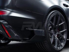 RW Carbon RS6 RS7 C8 Carbon Fiber Diffuser for Mustang EcoBoost - Image 3
