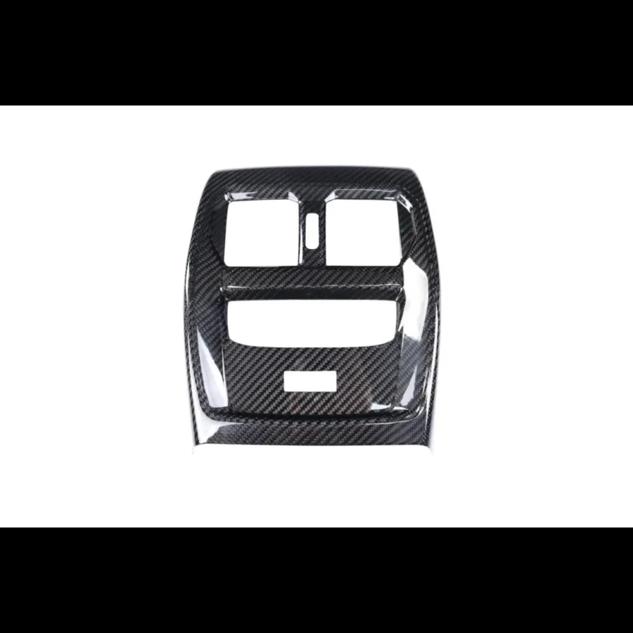 BayOptiks 2021-2024 BMW G80 M3 G82 M4 G87 M2 Carbon Fiber Center Console Side & Rear Vent Trim - Image 3