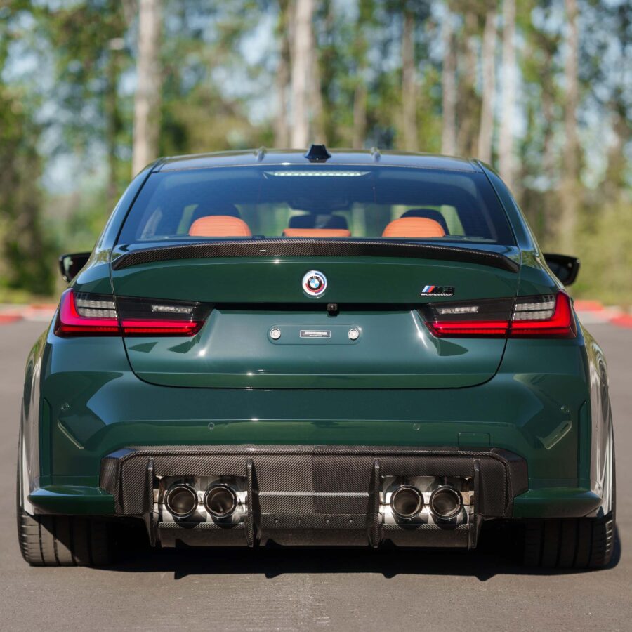 RSC 2021-2025 BMW G80 M3 G8M Carbon Fiber Decklid Spoiler - Image 6