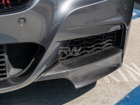 RW Carbon F30 F31 Carbon Fiber Front Splitters for BMW 3 Series