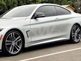 RW Carbon F32 F33 F36 Carbon Fiber Side Skirt Extensions - Image 6