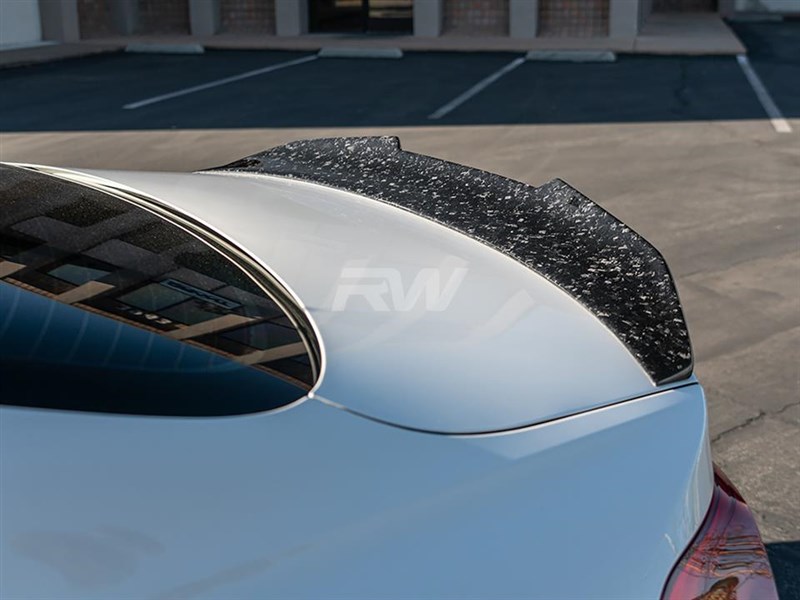 RW Carbon BMW F32 GTX Forged Carbon Trunk Spoiler