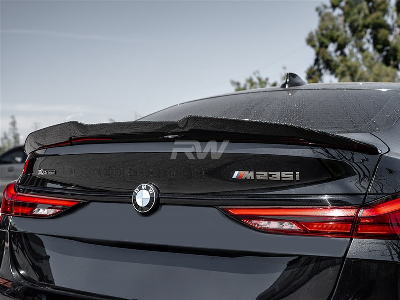 RW Carbon BMW F44 2-Series GTX Carbon Fiber Trunk Spoiler