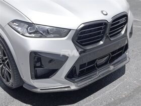 RW Carbon F95 X5M LCI Carbon Fiber Front Lip for BMW M5 - Image 2