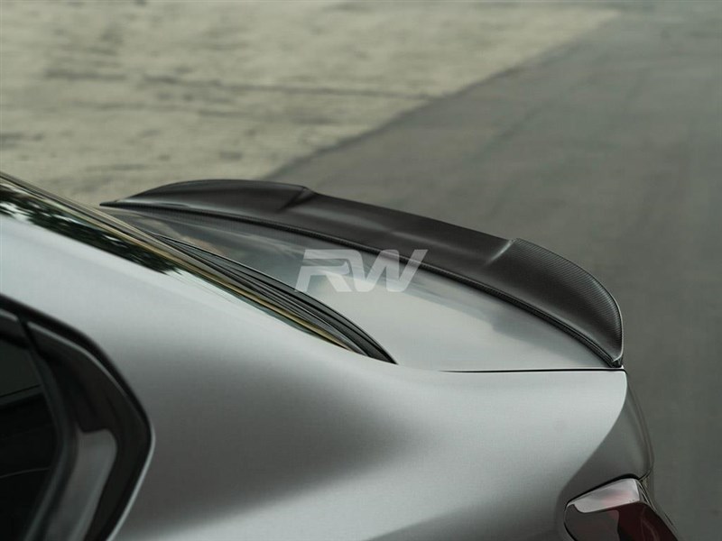 RW Carbon BMW G20/G80 RWS Carbon Fiber Trunk Spoiler