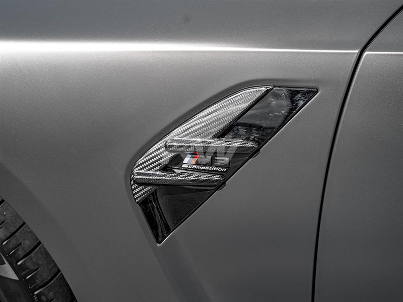 RW Carbon BMW G80 M3 V2 Carbon Fiber Side Vents