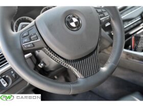 Brand: 2013-2017 BMW 5 Series F10 F12 Carbon Fiber Steering Wheel Trim