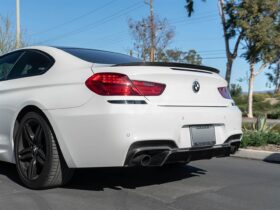 Brand: 2013-2017 BMW 6 Series F06 F12 F13 3D Style Carbon Fiber Diffuser