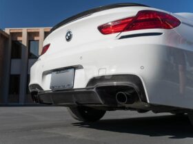 Brand: 2013-2017 BMW 6 Series F06 F12 F13 3D Style Carbon Fiber Diffuser