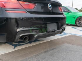 Brand: 2013-2017 BMW 6 Series F06 F12 F13 3D Style Carbon Fiber Diffuser