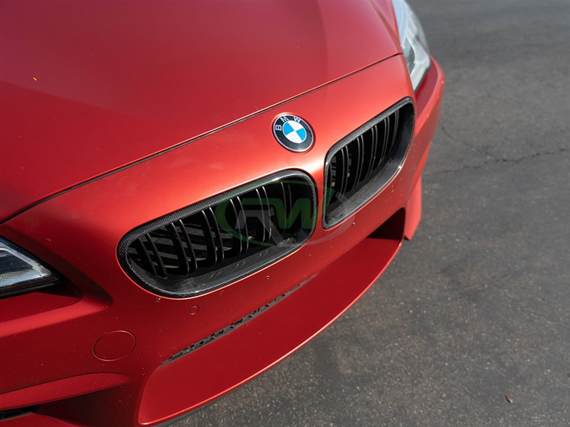 Brand: 2013-2017 BMW 6 Series F06 F12 F13 Carbon Fiber Grilles