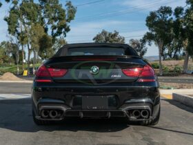 Brand: 2013-2017 BMW 6 Series F06 F12 F13 M6 3D Style Carbon Fiber Diffuser