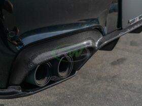 Brand: 2013-2017 BMW 6 Series F06 F12 F13 M6 3D Style Carbon Fiber Diffuser