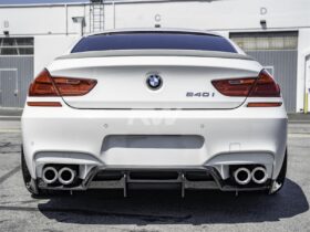 Brand: 2013-2017 BMW 6 Series F06 F12 F13 M6 GTX Carbon Fiber Diffuser