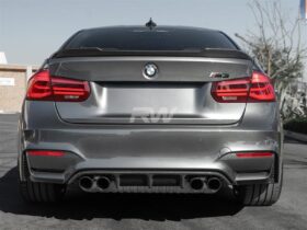 Brand: 2015-2018 BMW 3 Series F30 F80 M3 CS Style Carbon Fiber Trunk Spoiler