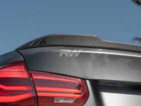 Brand: 2015-2018 BMW 3 Series F30 F80 M3 CS Style Carbon Fiber Trunk Spoiler