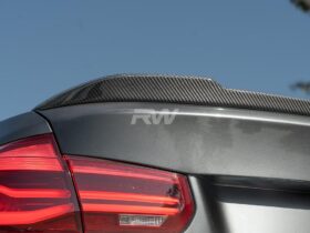 Brand: 2015-2018 BMW 3 Series F30 F80 M3 CS Style Carbon Fiber Trunk Spoiler