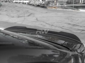 Brand: 2015-2018 BMW 3 Series F30 F80 M3 CS Style Carbon Fiber Trunk Spoiler