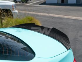 Brand: 2015-2018 BMW 3 Series F30 F80 M3 GTX V2 Carbon Fiber Trunk Spoiler