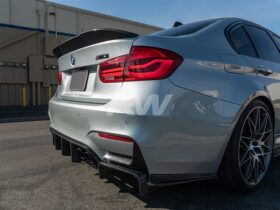 Brand: 2015-2018 BMW 3 Series F30 F80 M3 RWS Carbon Fiber Trunk Spoiler