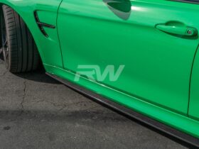 Brand: 2015-2018 BMW 3 Series F80 M3 3D Style CF Side Skirt Extensions