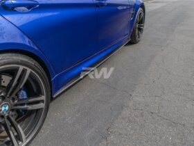 Brand: 2015-2018 BMW 3 Series F80 M3 Carbon Fiber Side Skirt Extensions