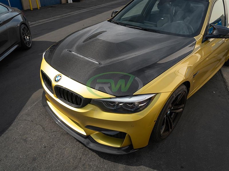 Brand: 2015-2018 BMW 3 Series F80 M3 / F82 F83 M4 GTS Style CF Hood