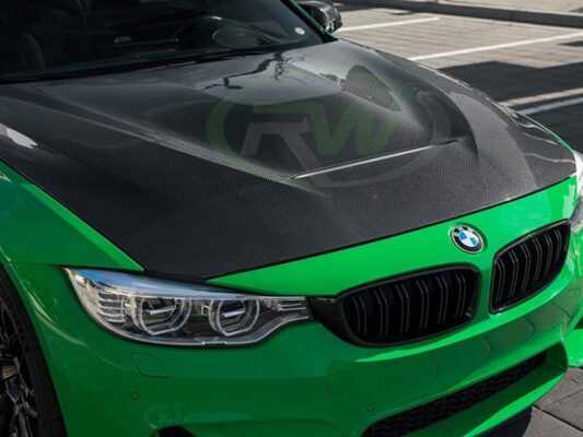 RW Carbon BMW F80 M3 / F82 F83 M4 GTS Style CF Hood