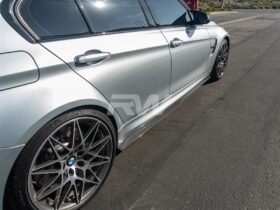Brand: 2015-2018 BMW 3 Series F80 M3 GTX Carbon Fiber Side Skirt Extensions