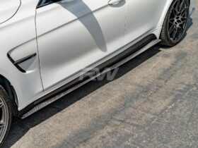 Brand: 2015-2018 BMW 3 Series F80 M3 GTX Carbon Fiber Side Skirt Extensions