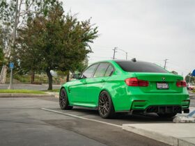 Brand: 2015-2018 BMW 3 Series F80 M3 RWS Type I CF Side Skirt Extensions