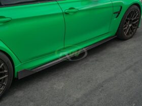 Brand: 2015-2018 BMW 3 Series F80 M3 RWS Type I CF Side Skirt Extensions
