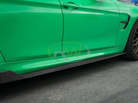 Brand: 2015-2018 BMW 3 Series F80 M3 RWS Type I CF Side Skirt Extensions