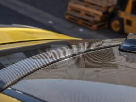 Brand: 2015-2020 BMW 4 Series F82 M4 / F32 4 Series Carbon Fiber Roof Spoiler