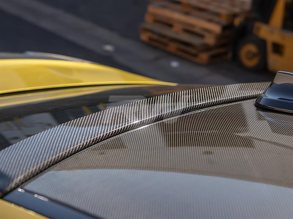 Brand: 2015-2020 BMW 4 Series F82 M4 / F32 4 Series Carbon Fiber Roof Spoiler