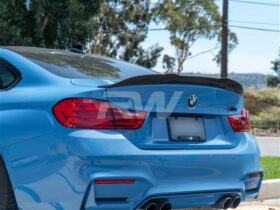 Brand: 2015-2020 BMW 4 Series F82 M4 GTX Carbon Fiber Trunk Spoiler