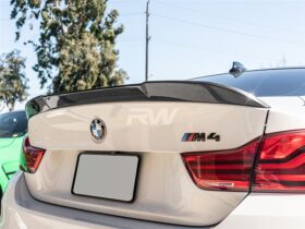 Brand: 2015-2020 BMW 4 Series F82 M4 RWS Carbon Fiber Trunk Spoiler