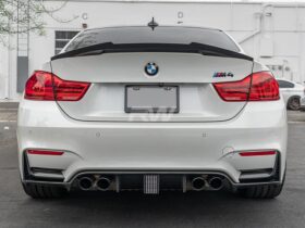 Brand: 2015-2020 BMW 4 Series F82 M4 Style Carbon Fiber Trunk Spoiler