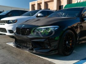 Brand: 2019-2021 BMW 2 Series F87 M2 Competition 3D Style CF Front Lip
