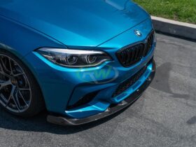 Brand: 2019-2021 BMW 2 Series F87 M2 Competition 3D Style CF Front Lip